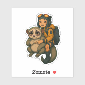 Adesivo Desculpe Slowlorris e Waifu Cyberpunk SRYmoney Sti