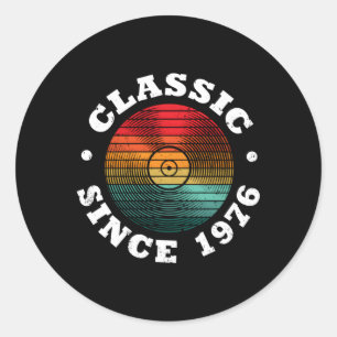 Adesivo Desde 1976, Vinyl Record Music