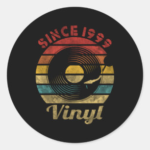 Adesivo Desde 1999, a Vinyl Record Music