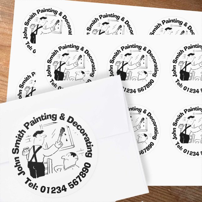 Adesivo Desdecoradores de pintura e decoração (Criador carregado)