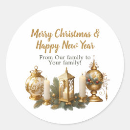 Adesivo Desejo de Natal personalizável