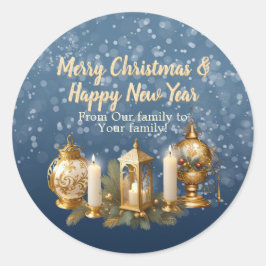 Adesivo Desejo de Natal personalizável