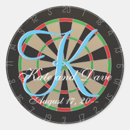 Adesivo Desenhador de Bulls-eye 3d Prêmio de Casamento de