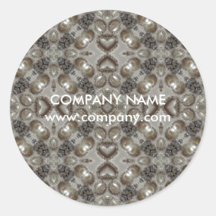 Adesivo desenhista de cristal da jóia do cristal de rocha