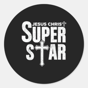 Adesivo Desenho Cristão Jesus Vintage Jesus Cristo Super