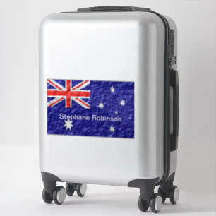 Adesivo Desenho da Bandeira Australiana