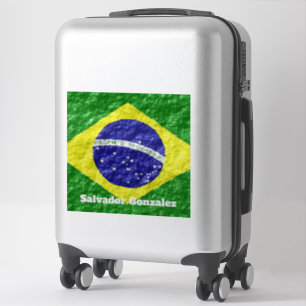 Adesivo Desenho da Bandeira Brasileira
