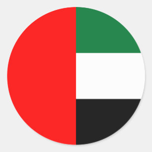 Adesivo Desenho da Bandeira dos Emirados Árabes Unidos