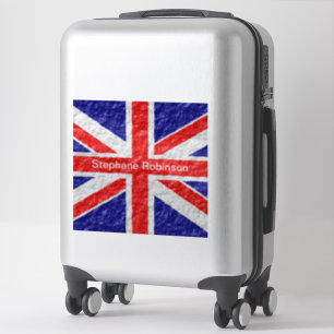 Adesivo Desenho da bandeira Union Jack