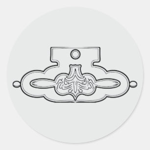 Adesivo Desenho de Crista Ornamental