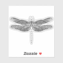 Desenho de Dragonfly elegante