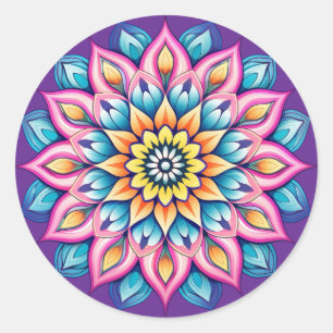 Adesivo Desenho de Mandala / Flor