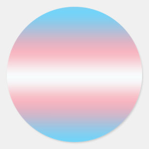 Adesivo Desenho de padrão de bandeira do orgulho transgêne