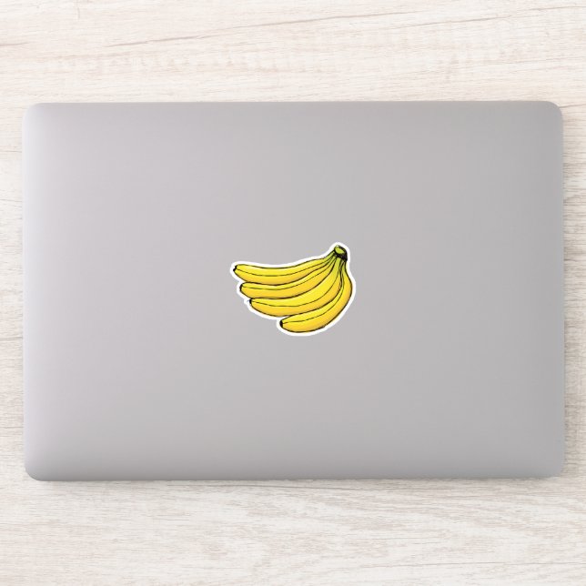 Adesivo Desenho de rabo de banana
