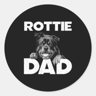 Adesivo desenho de Rottweiler para homens pai rottie Rottw