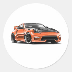 Adesivo desenho do 370z