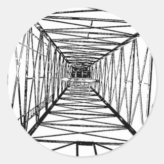 Adesivo Desenho do anel de extração de óleo de dentro