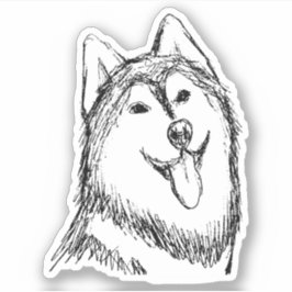 Adesivo Desenho do rouco