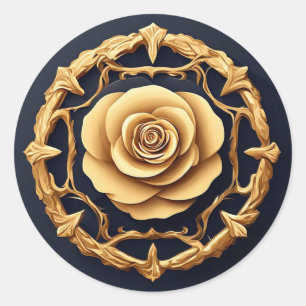 Adesivo Desenho Floral Elegante com Ênfase em Detalhes Dou