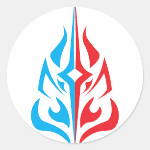 Adesivo Desenho Floral Ornamental