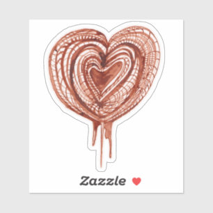 Adesivo Desenho muscular da bomba (coração)