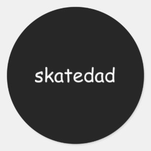 Adesivo Desenho Skatedad para pais que fazem skate