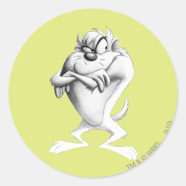 Adesivo Desenho TAZ™ (Frente)