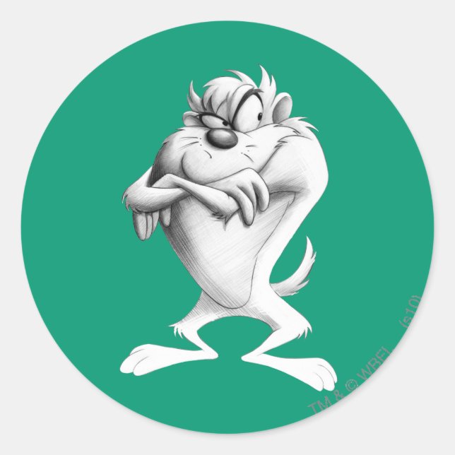 Adesivo Desenho TAZ™ (Frente)