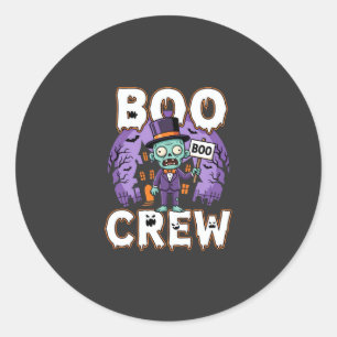 Adesivo Desenho Vetorial de Família Zumbi da Turma do Boo