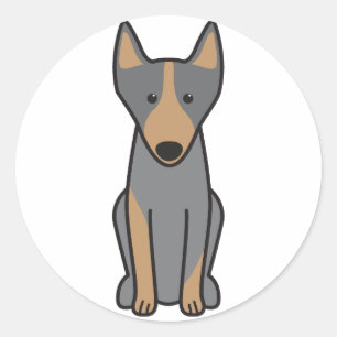 Adesivo Desenhos animados australianos do cão do Kelpie