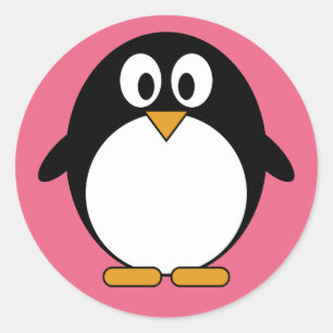 Adesivo Desenhos animados bonitos de Kawaii do pinguim