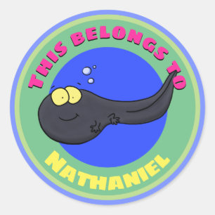 Adesivo Desenhos animados bonitos do tadpole