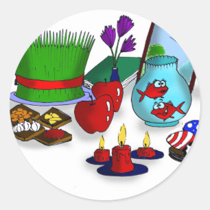 Adesivo Desenhos animados de Norooz
