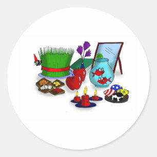 Adesivo Desenhos animados de Norooz