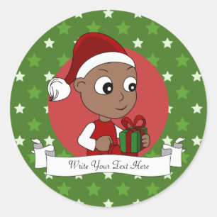 Adesivo Desenhos animados do bebê do Natal