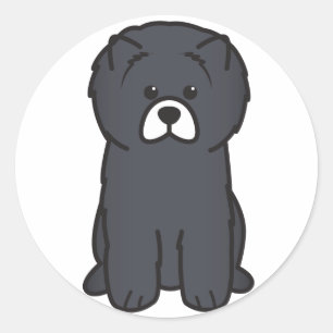 Adesivo Desenhos animados do cão da comida de comida