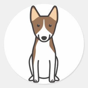 Adesivo Desenhos animados do cão de Basenji