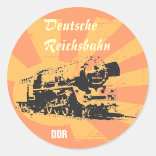 Adesivo Desenhos de ferrovia de império DDR