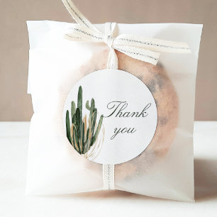 Adesivo Desert Cactus Obrigado A Ficar De 1,5 polegada