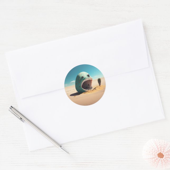 Adesivo Desert monster house (Envelope)