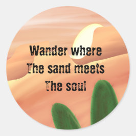 Adesivo Desert Soul Wanderer