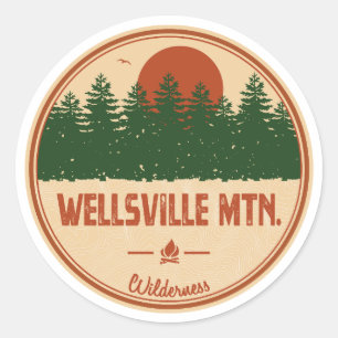 Adesivo Deserto da Montanha Wellsville Utah