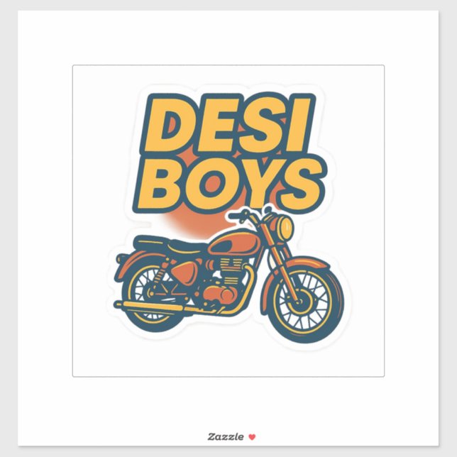 Adesivo Desi Boys Classic Bike Sticker (Folha)
