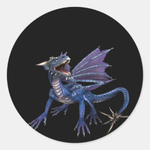 Adesivo Design 1 de Blueish/Purple : Fantasy Stickers