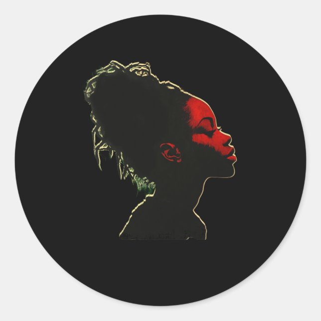 Adesivo Design 1 do mês da história negra (Frente)