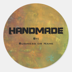 Adesivo Design abstrato da terra verde Dourado de Brown