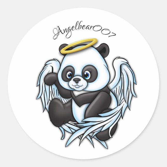 Adesivo design angelbear007 (Frente)