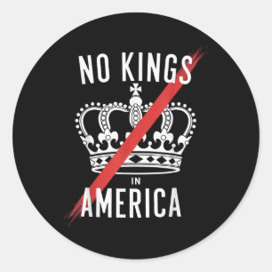 Adesivo Design anti-monarquia na América