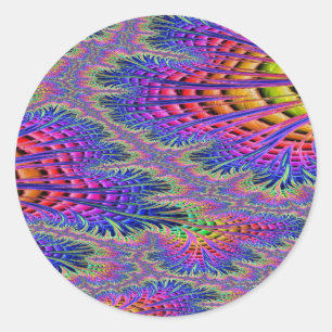 Adesivo Design aritmético 6 do Fractal do morrião dos