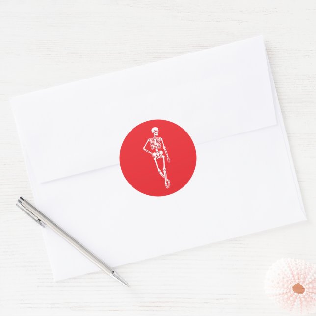 Adesivo Design Assustador de Halloween Fofo (Envelope)